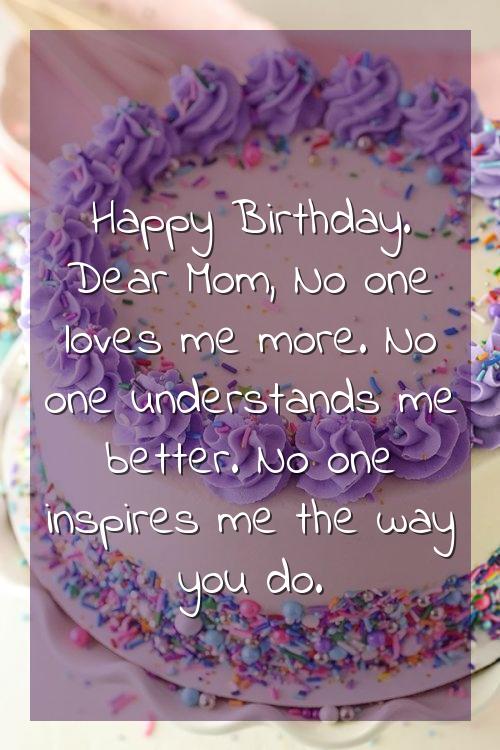 SweetBirthdayMessages for yourMother